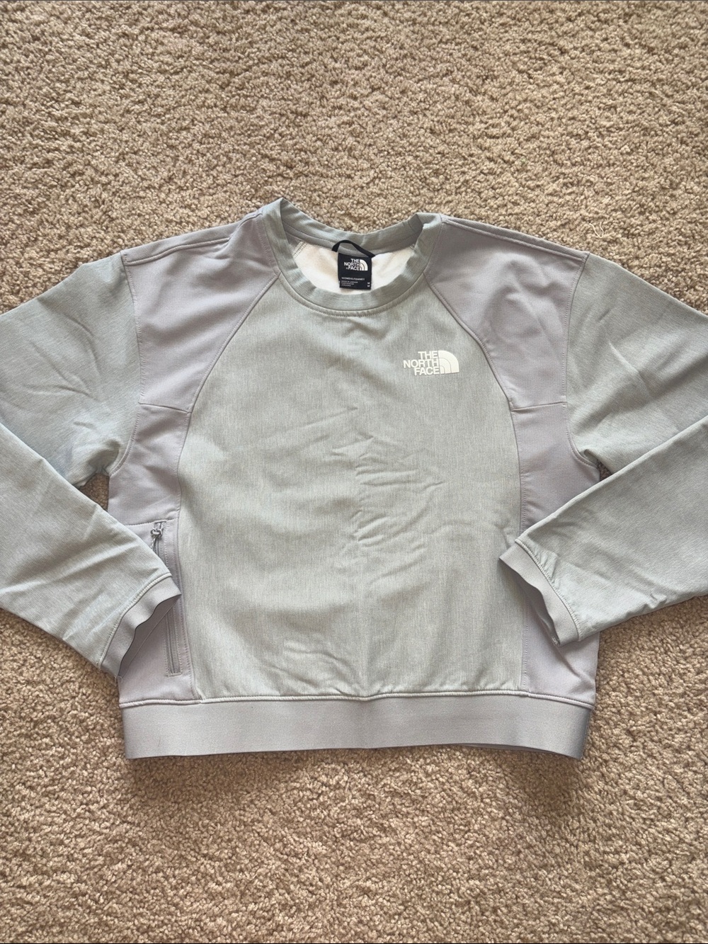 The North Face Women's Light Gray Tekware Sweatshirt